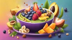 Acai Bowls Acai Health Energy Berries Fats